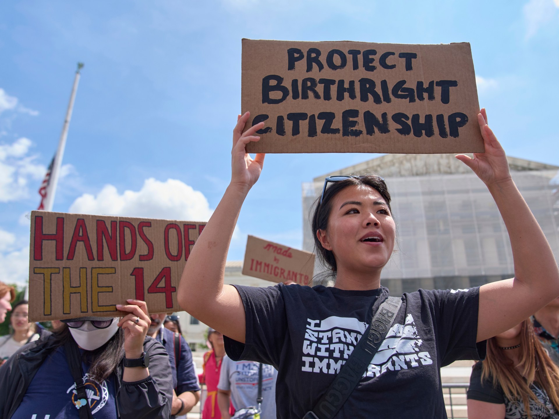 Trump signs new executive orders seeking to limit US birthright citizenship