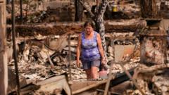 Scale of devastation shocks US city’s fire-seasoned residents