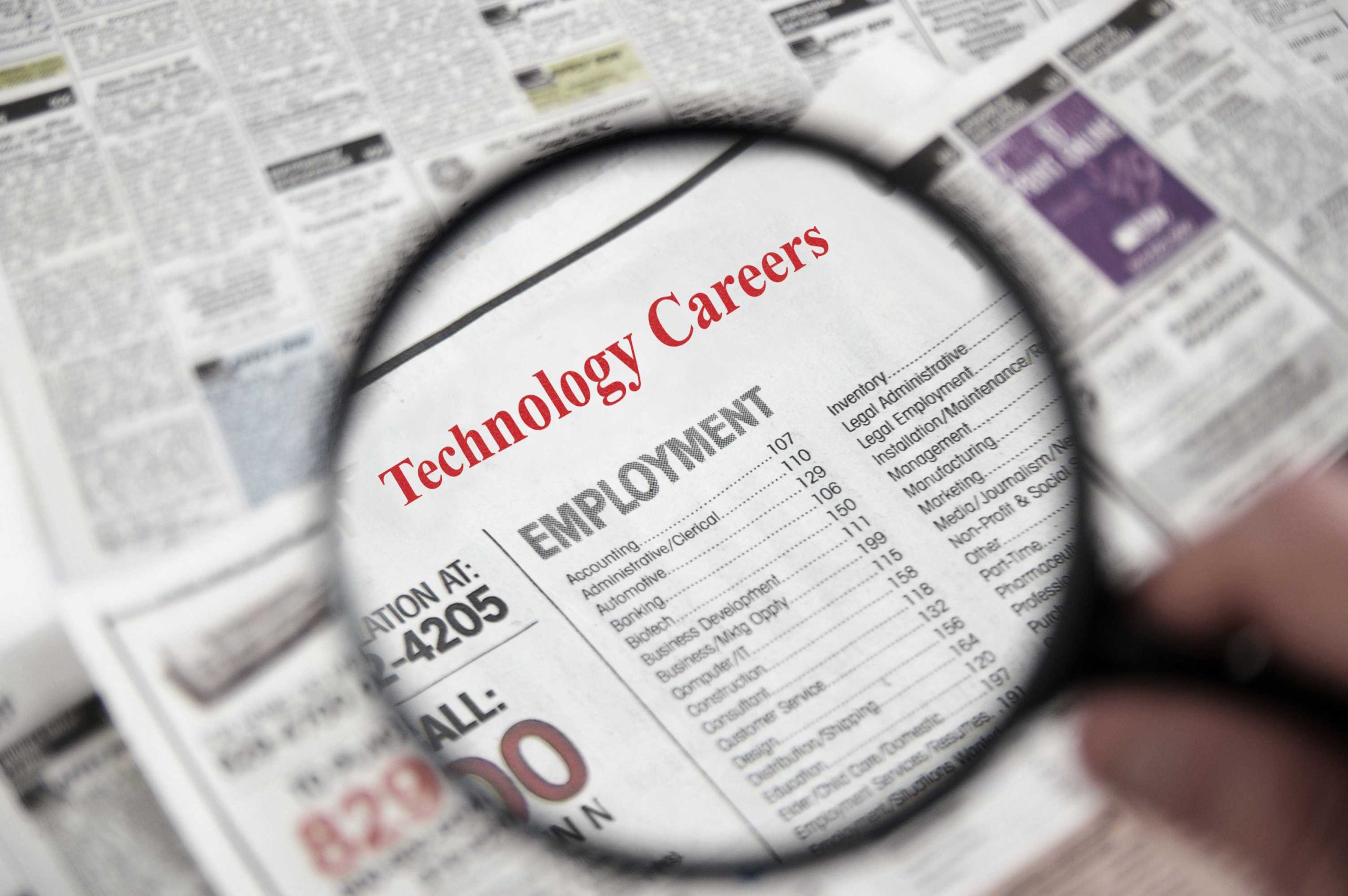 Tech sector adds jobs, defies overall US job market decline