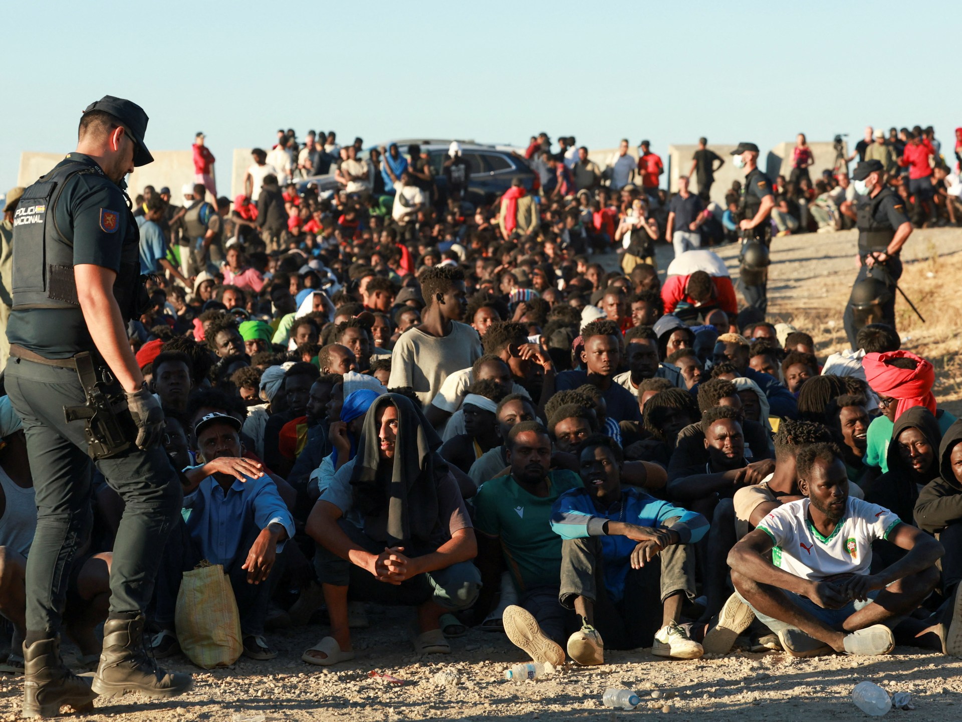 Ceuta mayor calls for migrant detention amid mass influx crisis