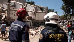 At least 169 killed in Colombia’s largest  earthquake in years