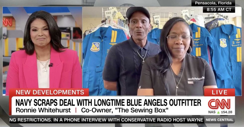 ‘I see the tears’: Black business owner cries as Navy suddenly yanks Blue Angels contract