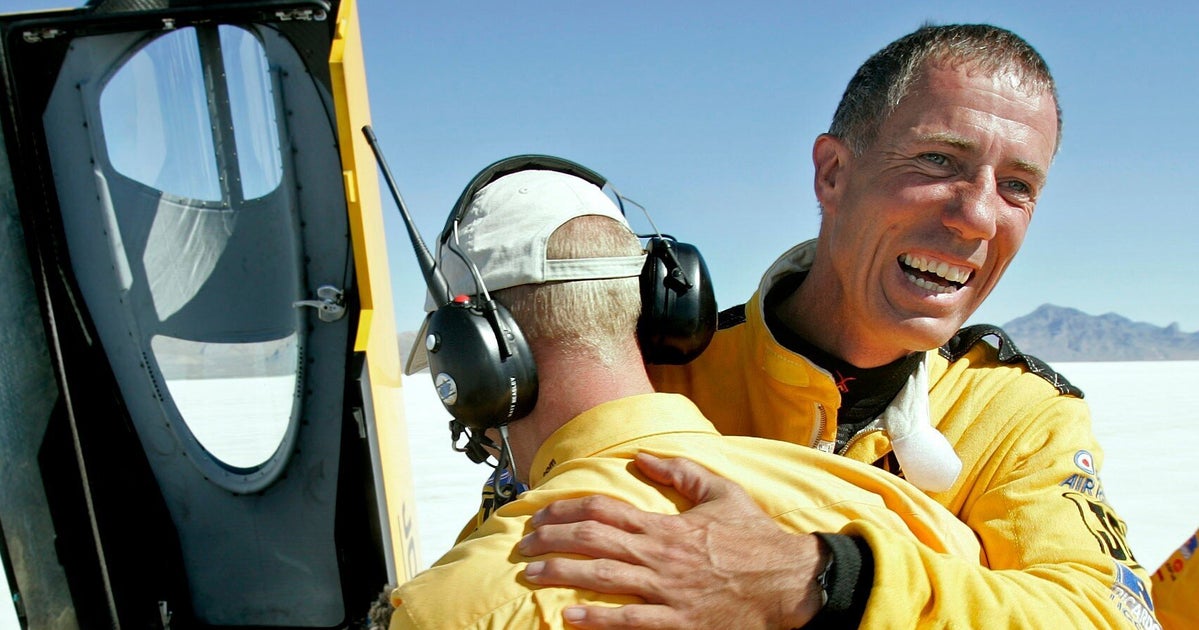 Driver Who Broke Sound Barrier Attempts Another Land Speed Record In Utah