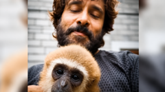 Indian actor’s video with endangered gibbon sparks investigation