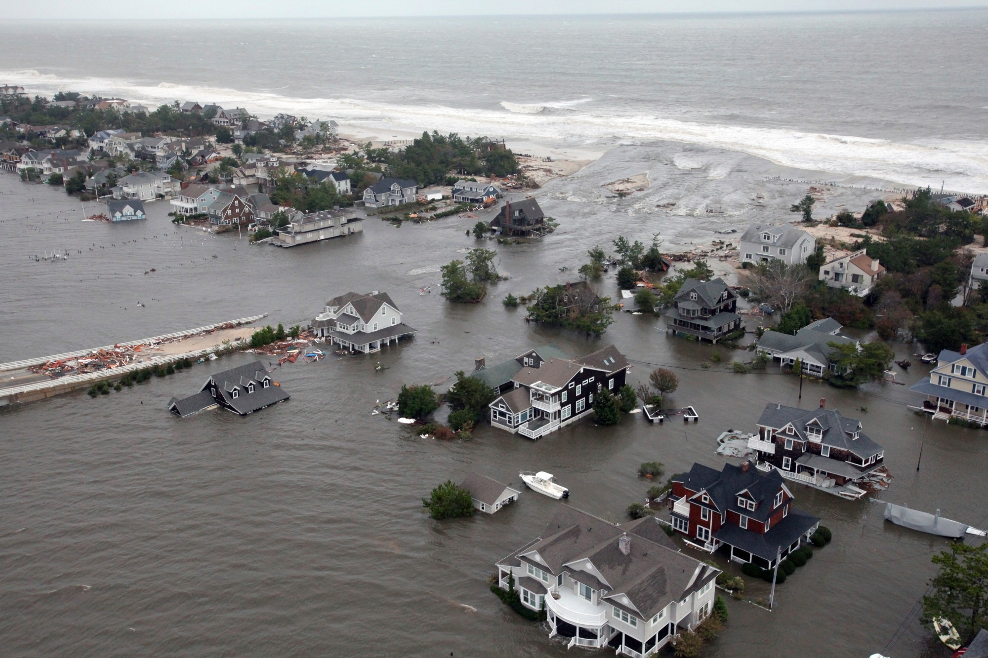 Superstorm Sandy reshaped indoor fungal communities, with an unexpected asthma result