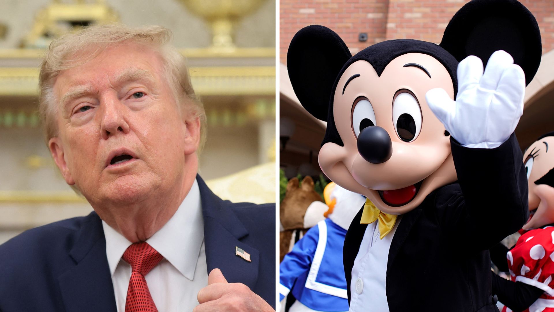 Disney sues over Trump’s ‘extraordinary assault on free speech’