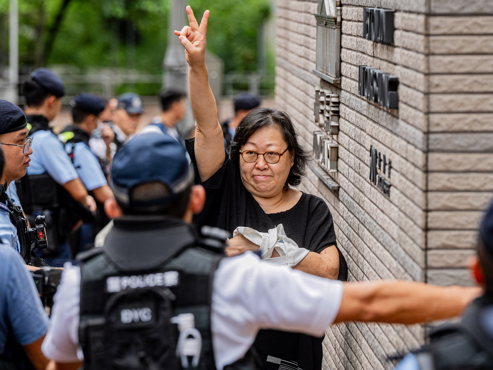 Hong Kong Tiananmen activists found guilty of national security charges