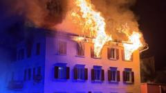 Five missing after fire in Swiss Alpine town