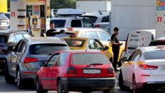 Rosenberg: Shortage of petrol but not patriotism as Russians feel growing impact of war
