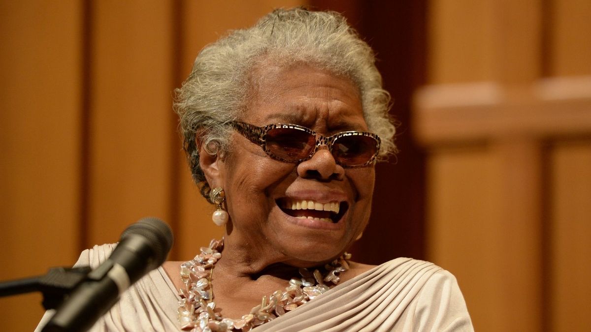 Did Maya Angelou say this popular quote about forgiving yourself?