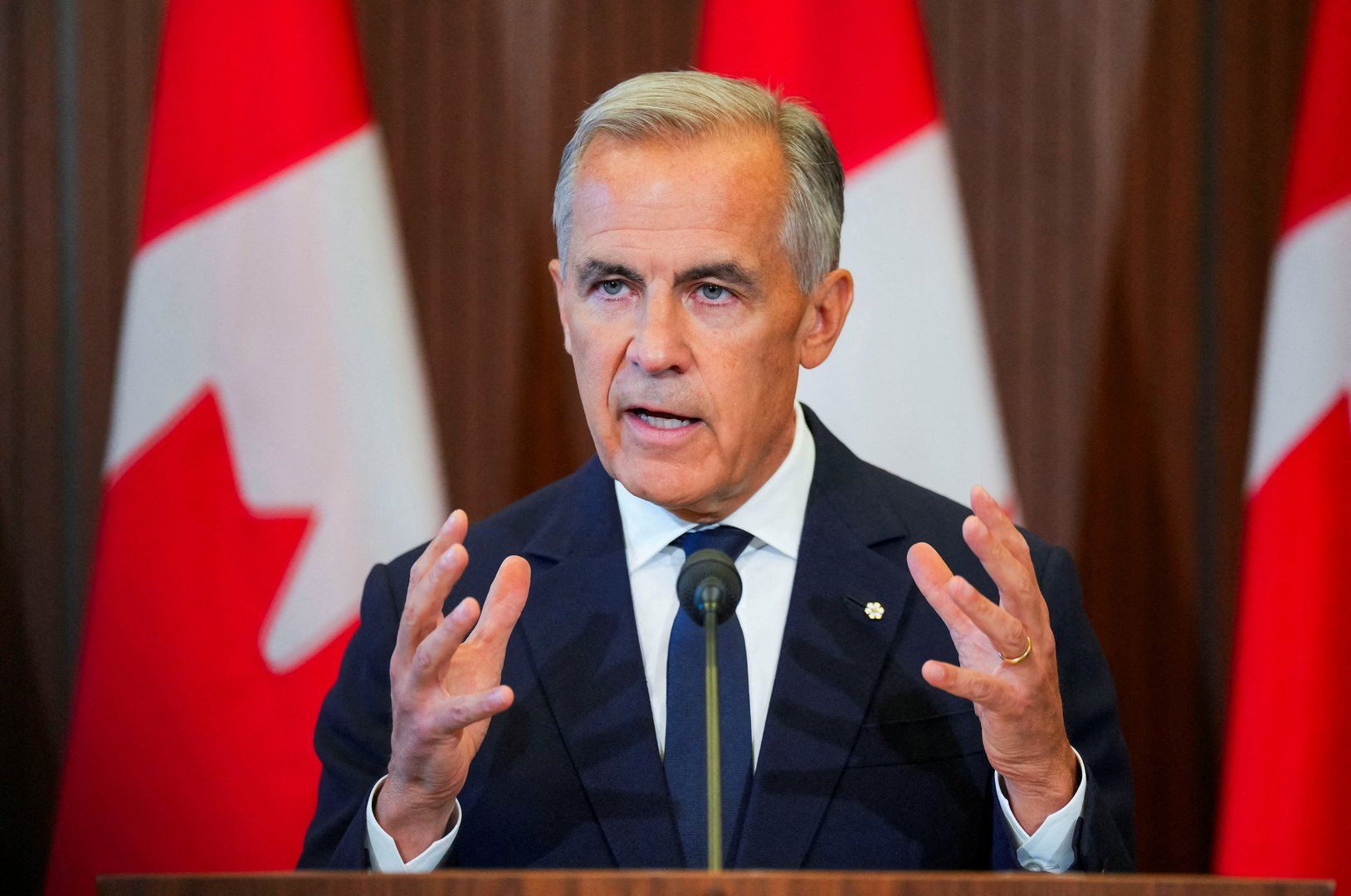 Canada to match US tariffs “dollar for dollar,” PM Carney says