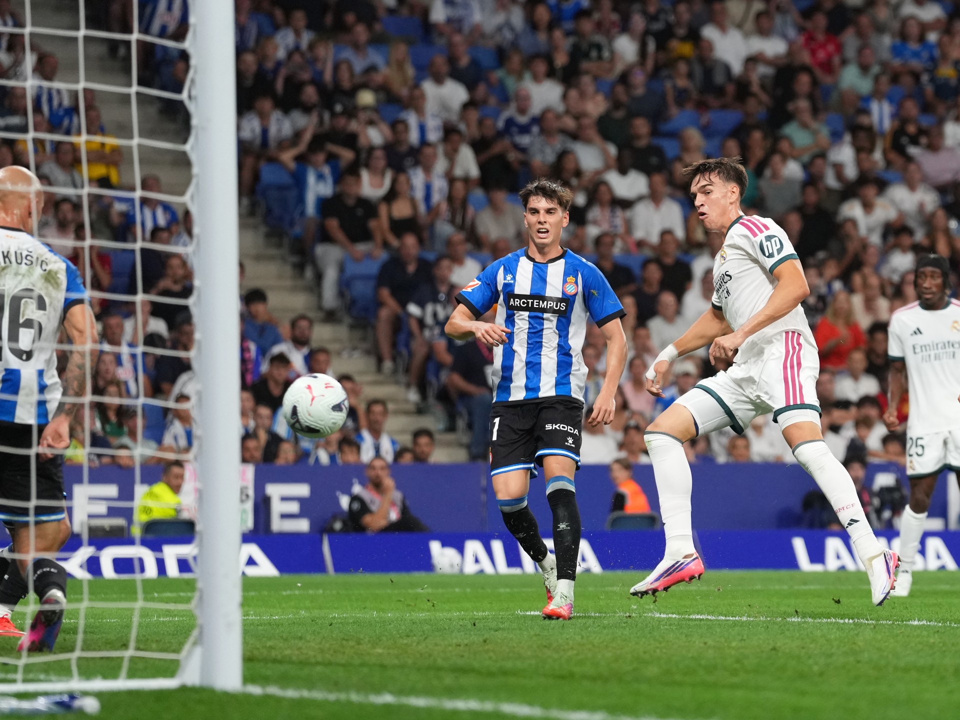 Real Madrid beat Espanyol 2-1 in Jose Mourinho’s first game on return