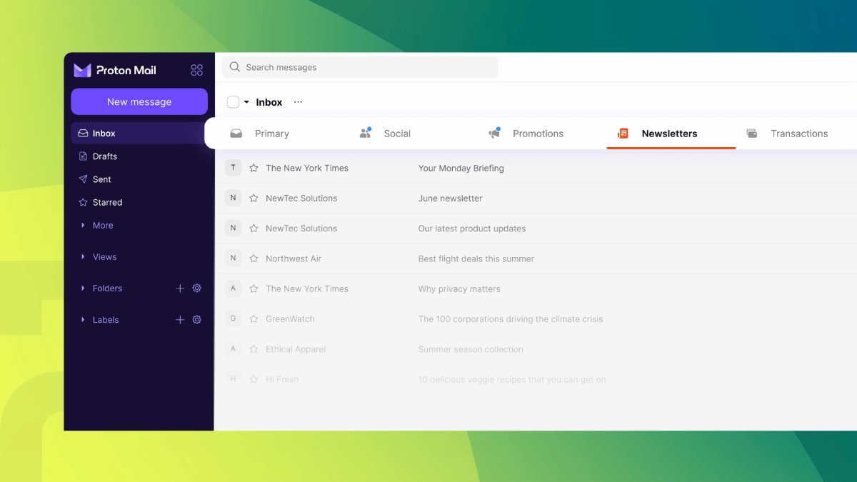 Proton Mail Wants to Organize Your Emails Automatically
