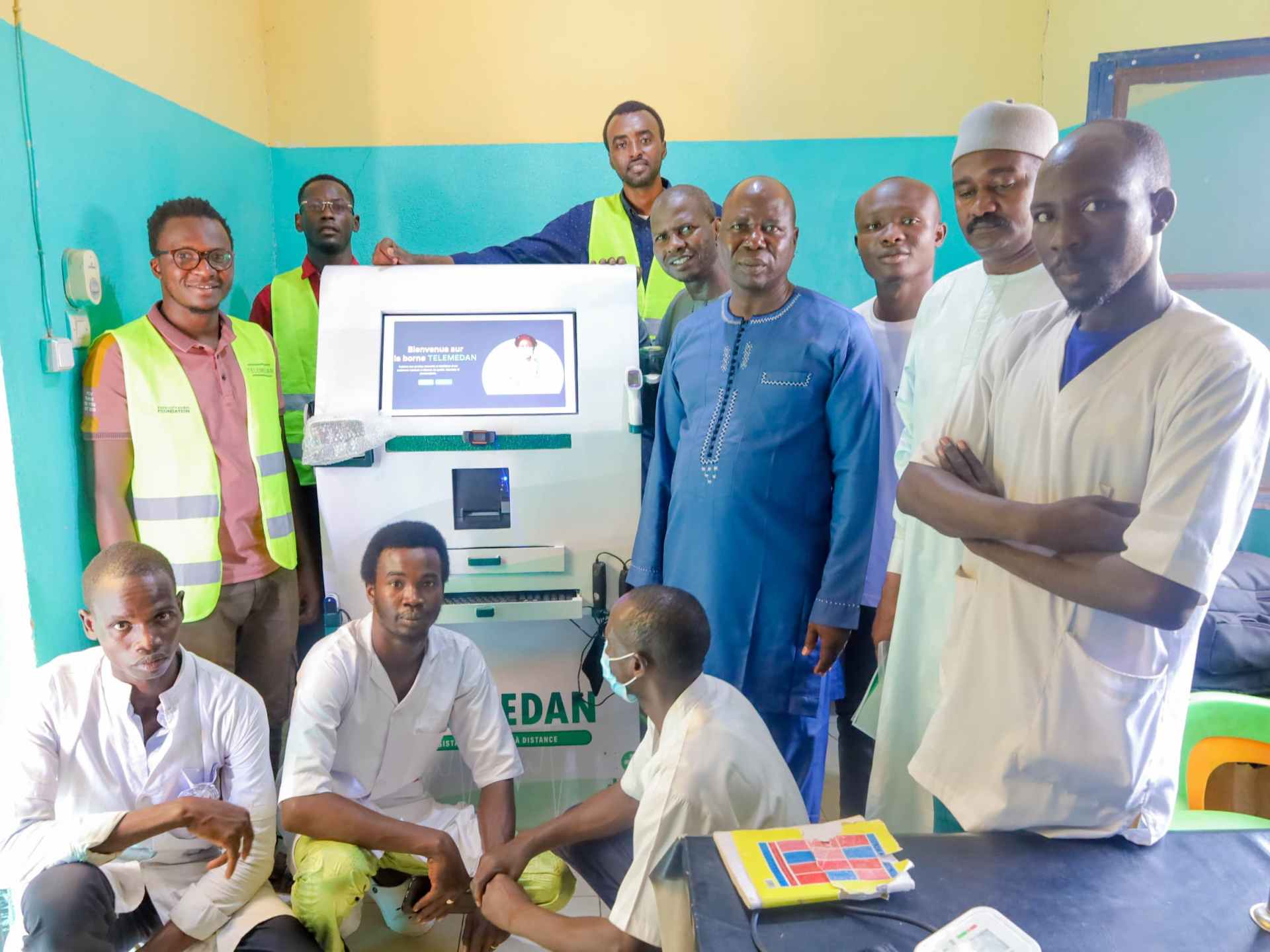 In rural Chad, solar kiosks bring healthcare closer
