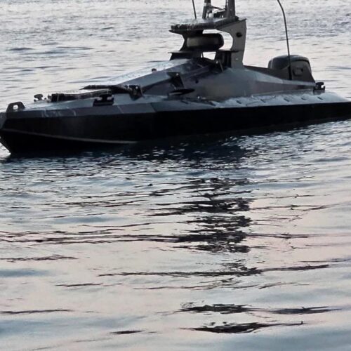 Fighter jets help destroy Russian drone boat near European offshore gas platform