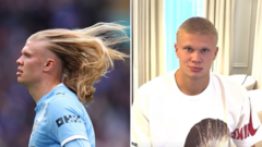 ‘New season, new trim’ – Haaland reveals buzzcut