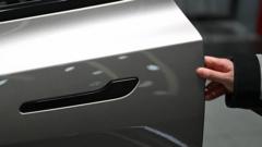 Nearly three million Teslas recalled in China over hidden door handles