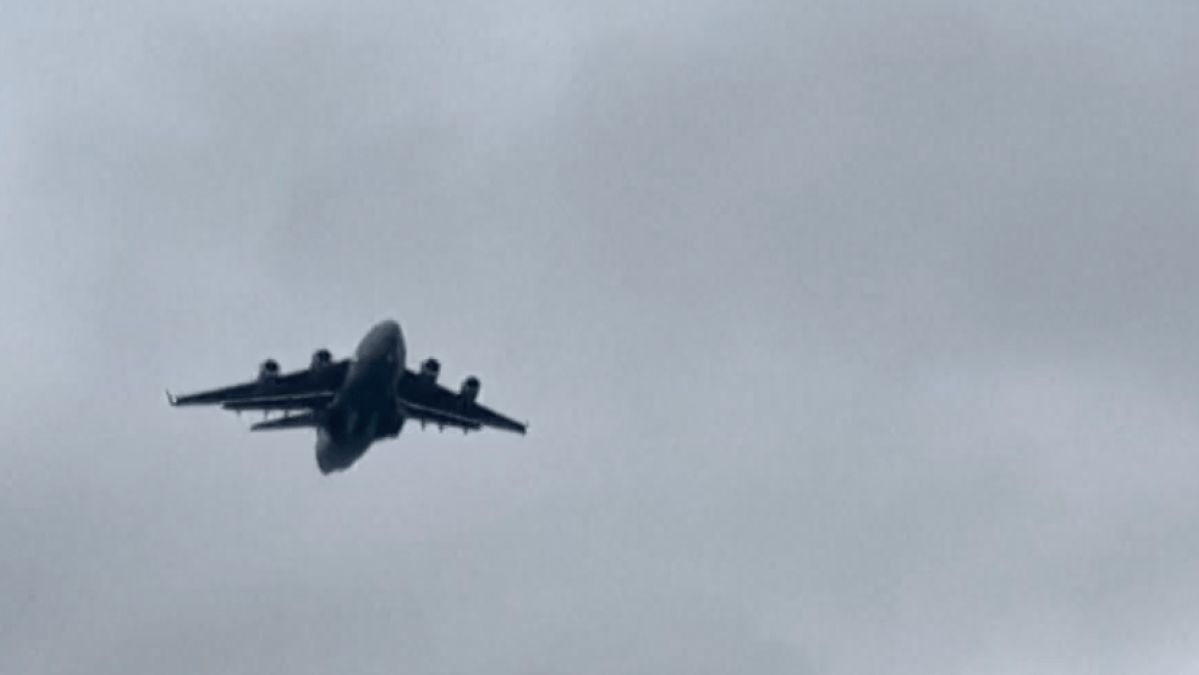 US military transport plane arrives in Moscow in rare occurrence