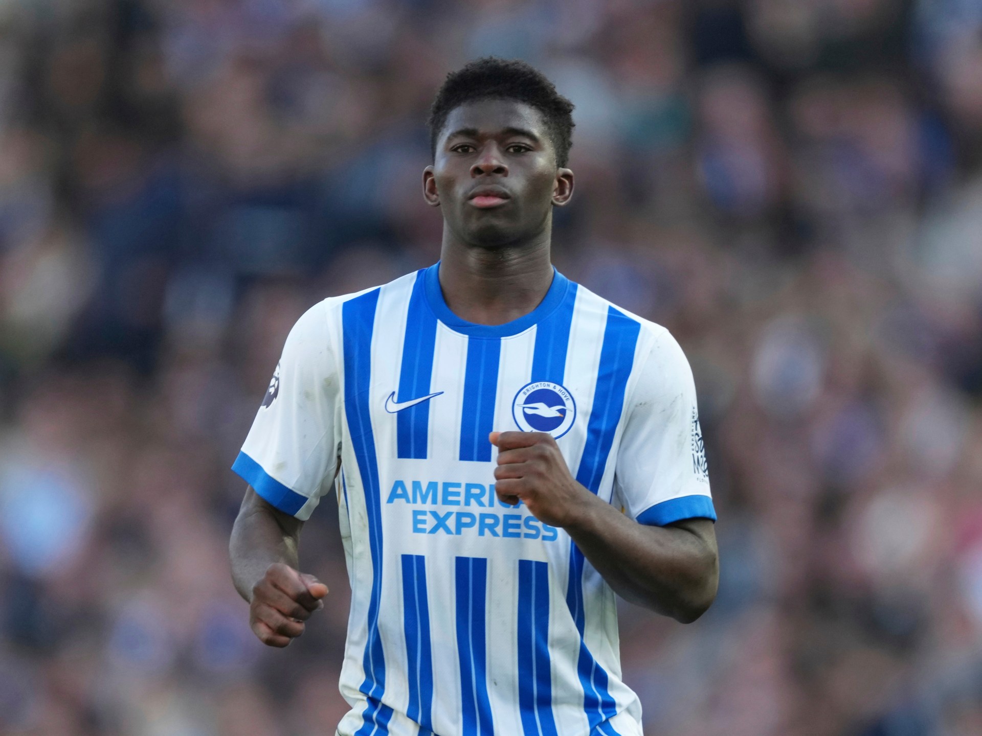 Carlos Baleba joins Manchester United in transfer from Brighton