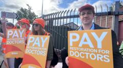 Resident doctors take strike action over pay