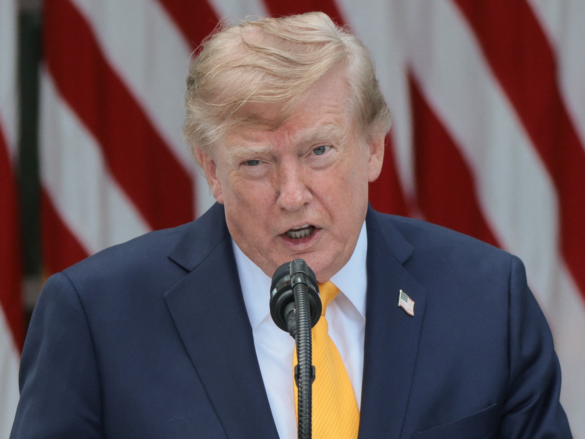 Trump tells Al Jazeera “not in a hurry” for Iran to return to talks