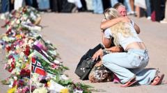 Norwegians lay flowers at palace as King Harald’s condition worsens