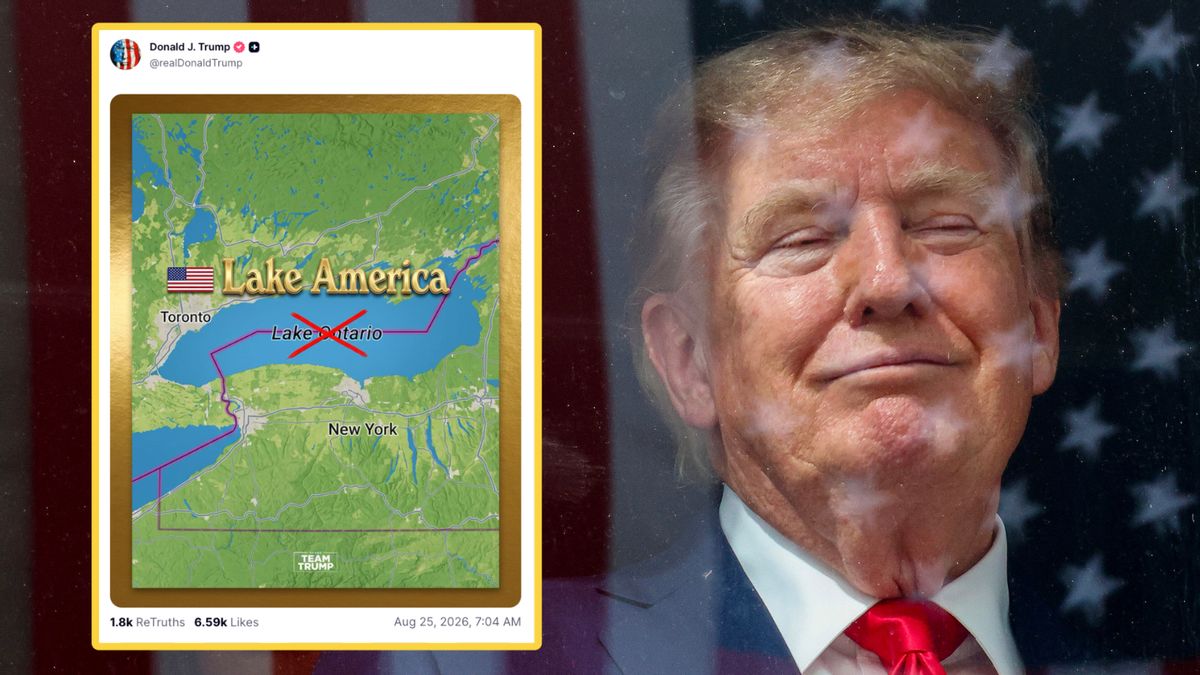 Trump posted US is giving ‘serious consideration’ to changing Lake Ontario’s name to Lake America