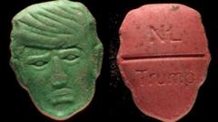 Dutch health institute issues ‘red alert’ over Trump-shaped ecstasy pills
