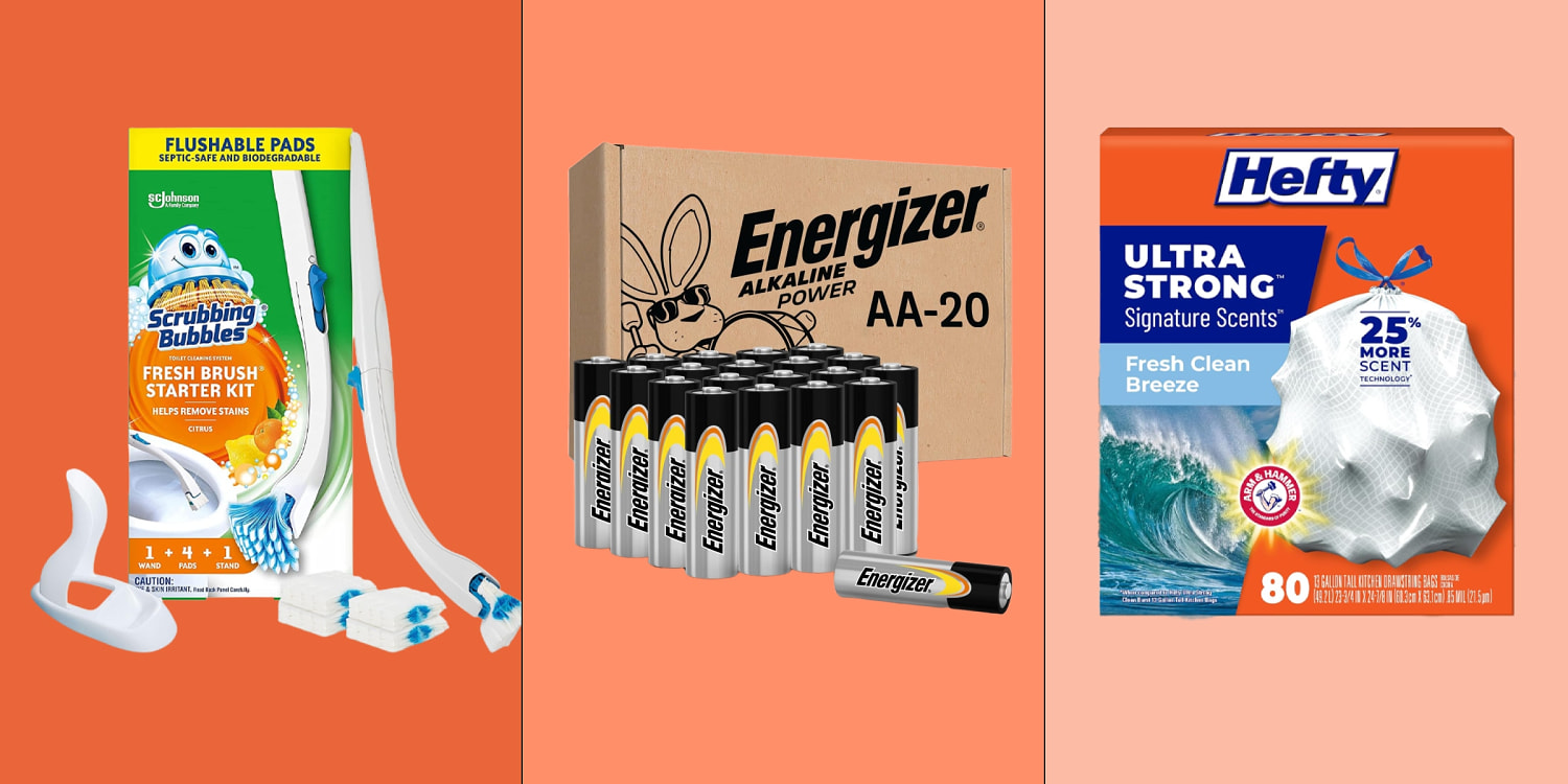 Household essentials are up to 50% off at Amazon and Walmart this weekend