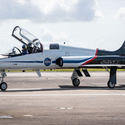 The iconic T-38 jets flown by astronauts just got a spiffy new look