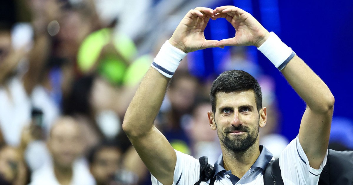 Tennis great Djokovic exits US Open in first round amid tears and pain