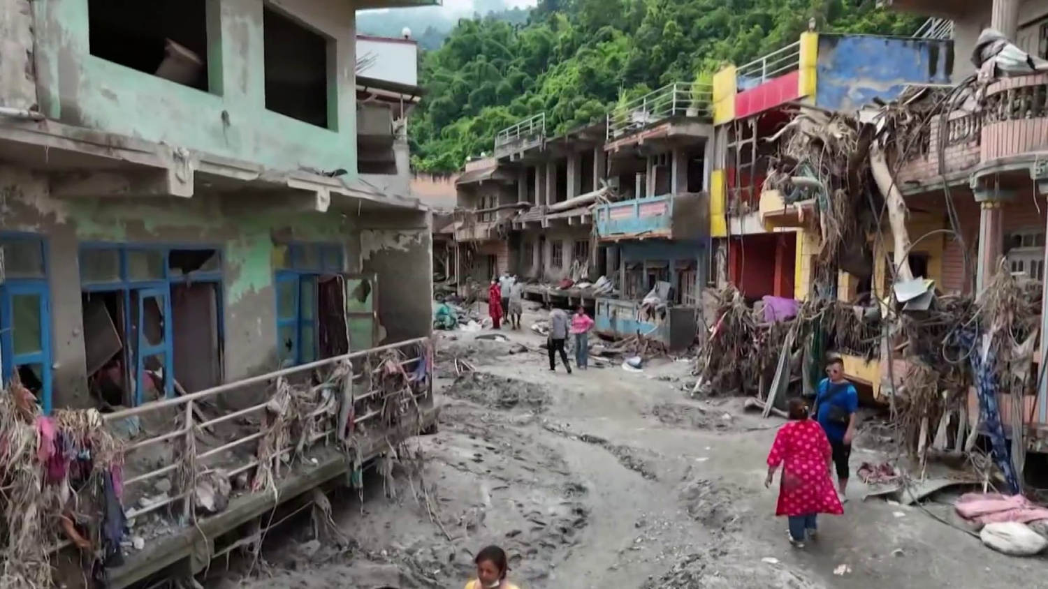 Urgent race to rescue survivors after flood disaster