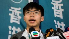 Jailed HK activist Joshua Wong pleads guilty to foreign collusion