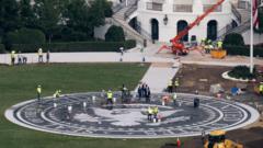 Another White House renovation? A look at Trump’s new helipad