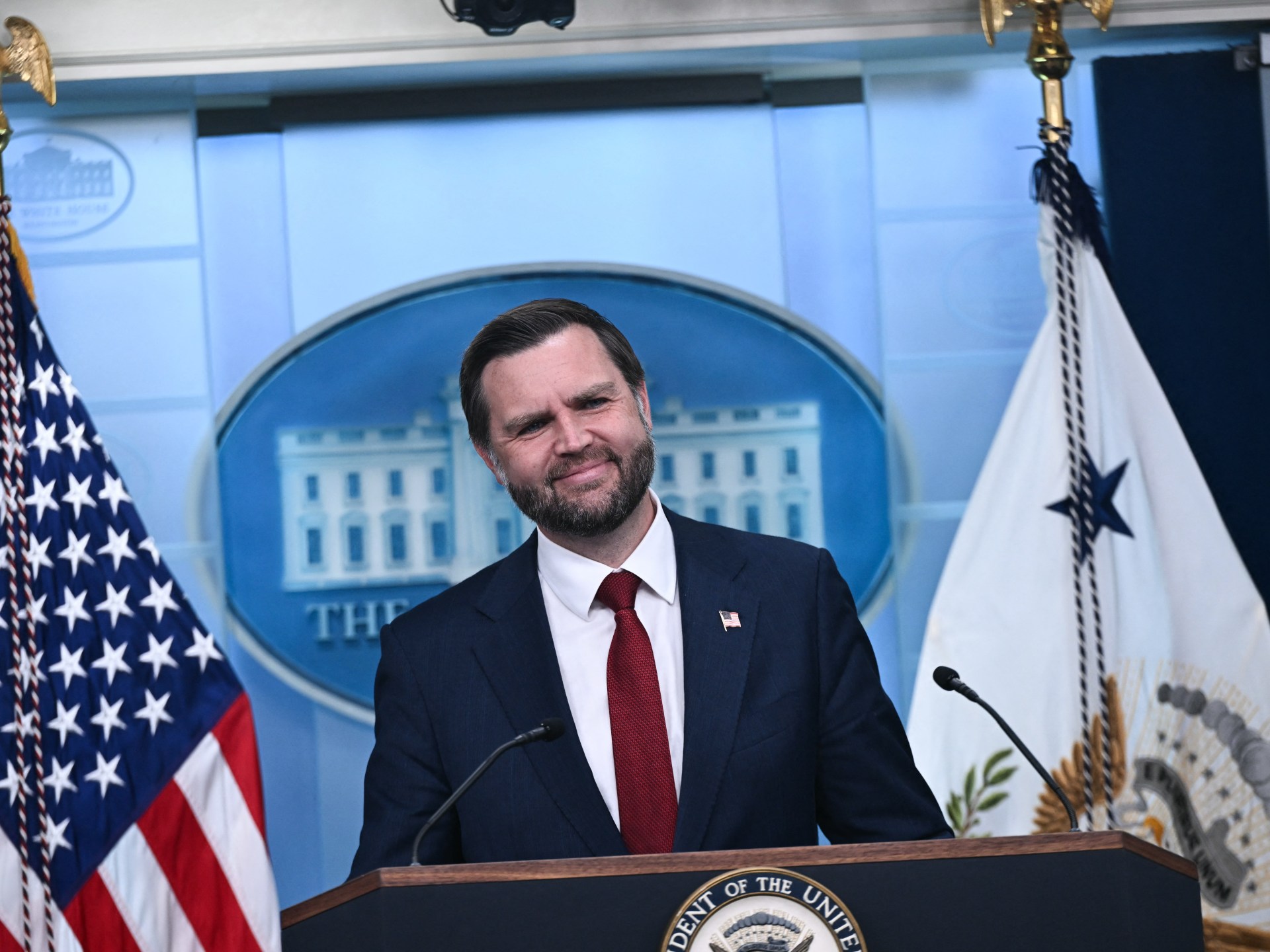 US Vice President JD Vance declines to offer timeline for end of Iran war