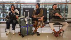 Volcano eruption triggers flight suspensions at Indonesia’s main airport