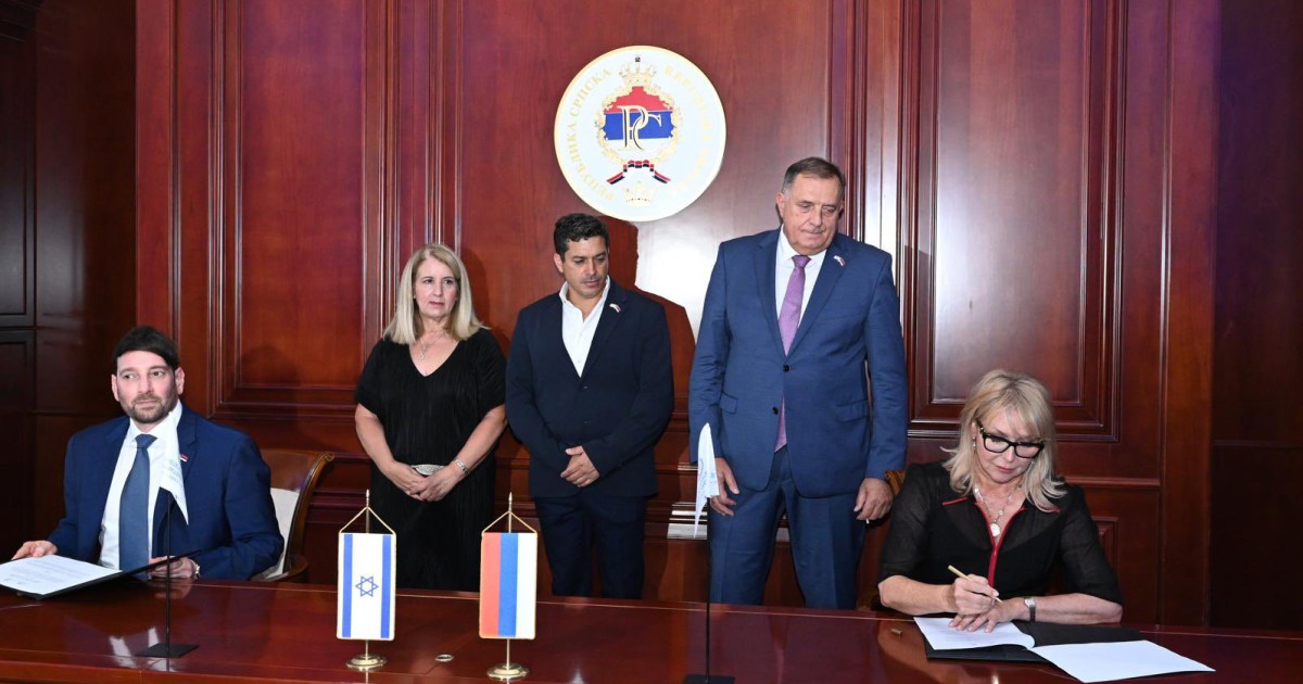 Bosnian Serbs strengthen ties with Israel amid tensions