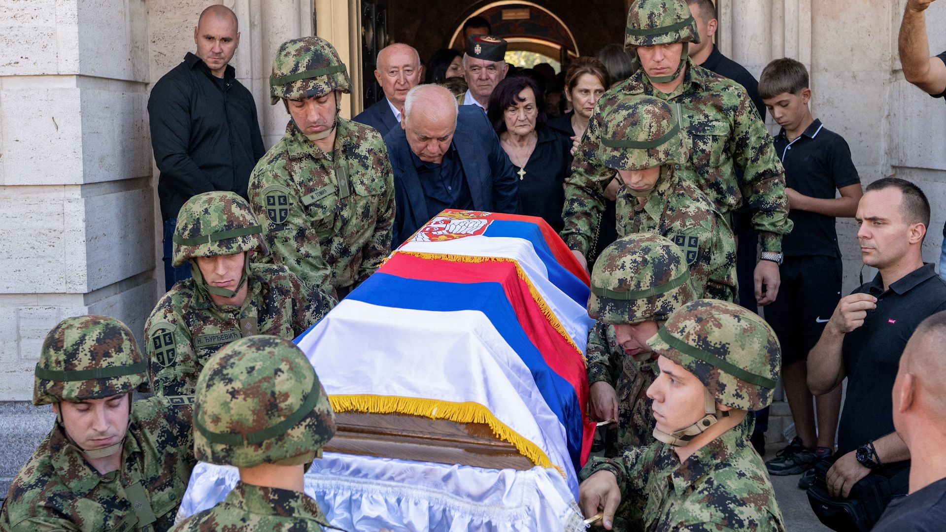 Thousands attend funeral of war criminal Ratko Mladic in Serbia