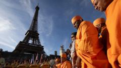 Investigation after female staff at Eiffel Tower replaced by men for religious visit