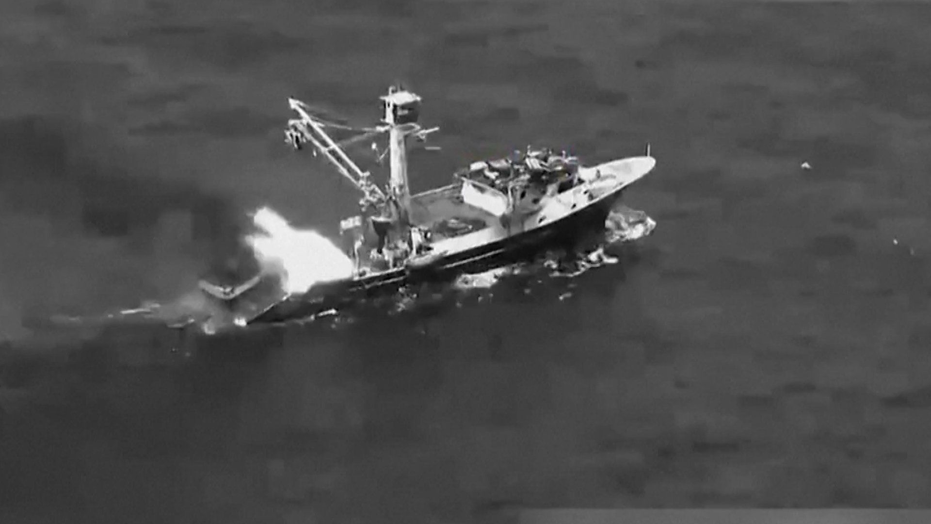 US forces sink vessel ‘linked to Ecuador criminal gang’