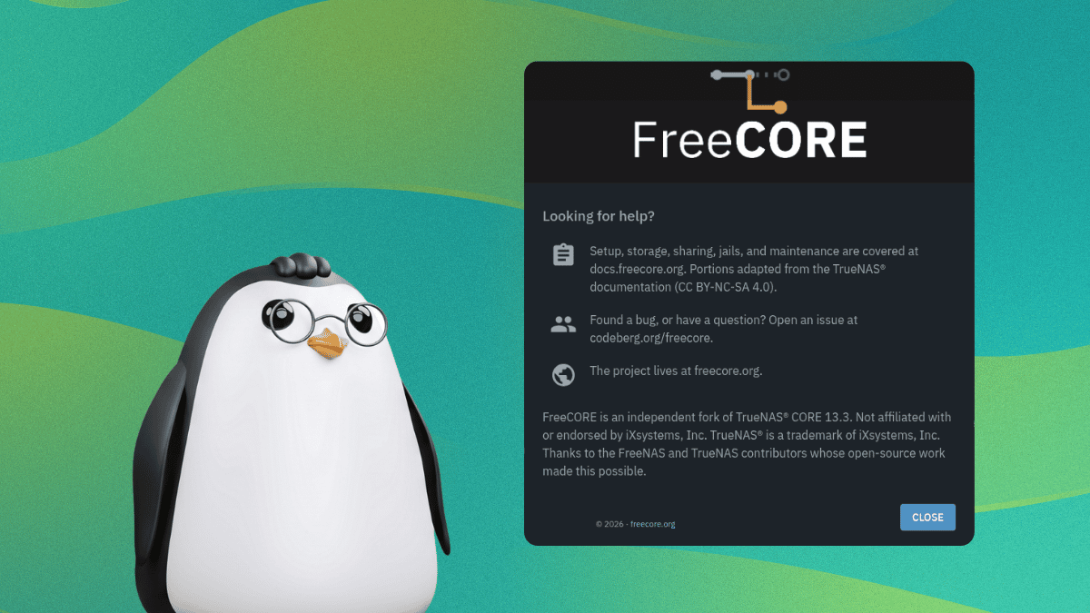 FreeCORE is What Your TrueNAS CORE Box Should Have