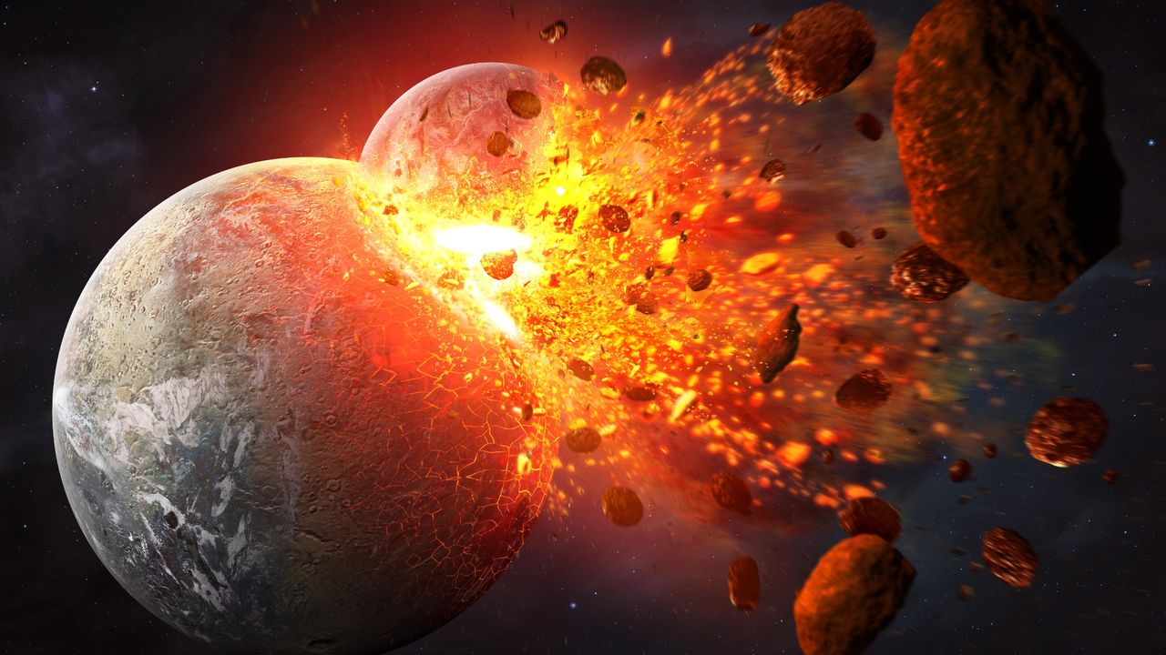 The moon may have formed in just 5 hours, new simulations suggest