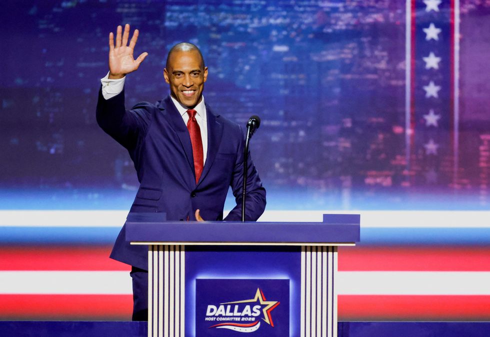 Shock as Cabinet secretary swats at MAGA rep’s backside at ‘Trumpapalooza’