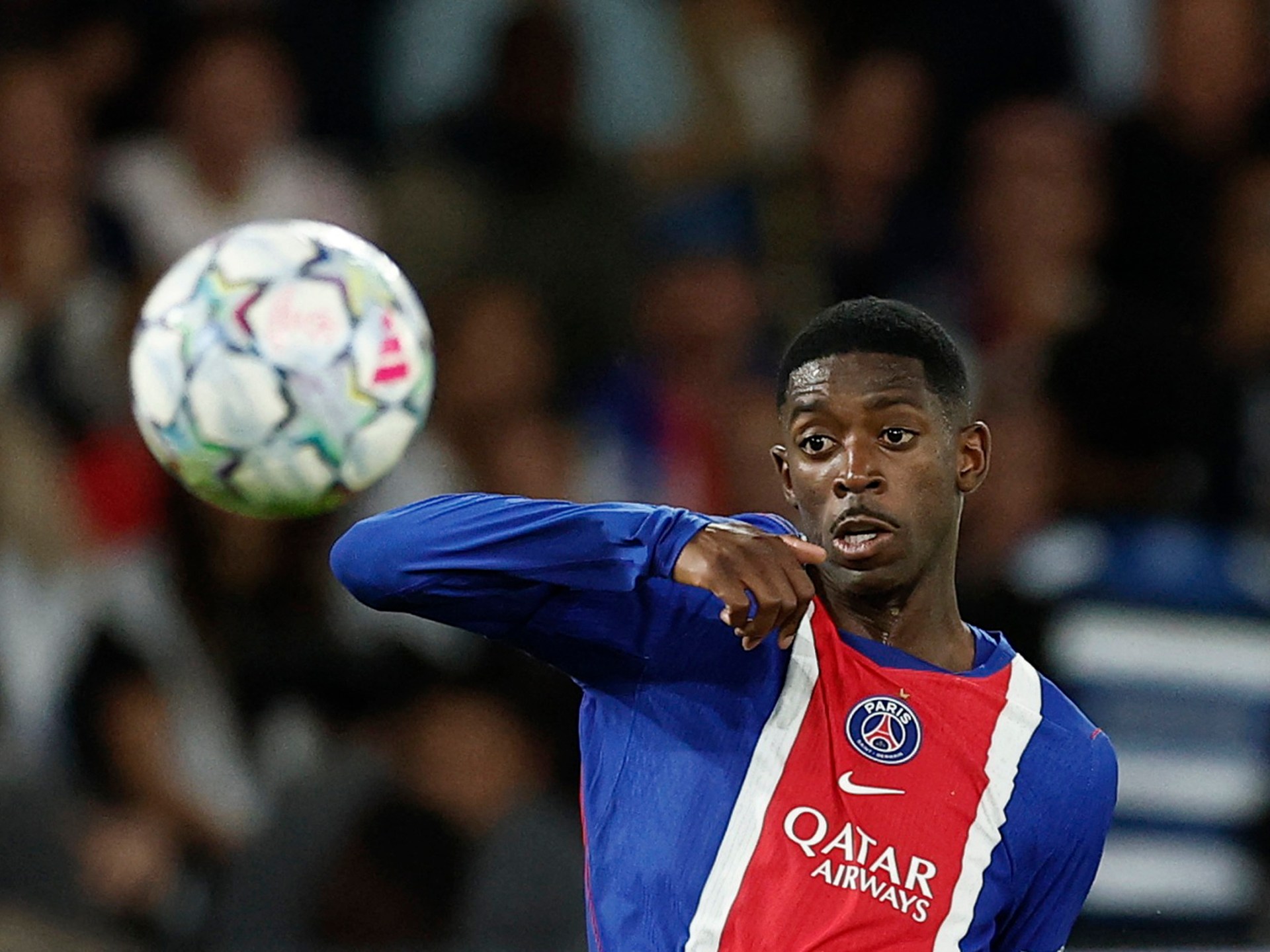 Enrique hails Dembele, praises Toure after PSG’s win over Bratislava