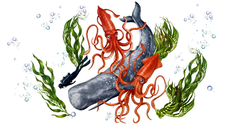 Could a whale swallow a person whole?