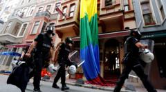 Turkish police detain dozens in raids on gay bars and homes of LGBTQ+ activists