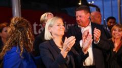 Swedish party blocs tied after Sunday vote, projections say