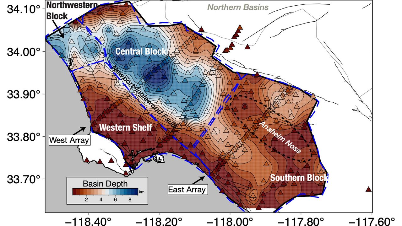 We now have an incredibly detailed map to help predict which areas of LA are the most at risk from ‘The Big One’