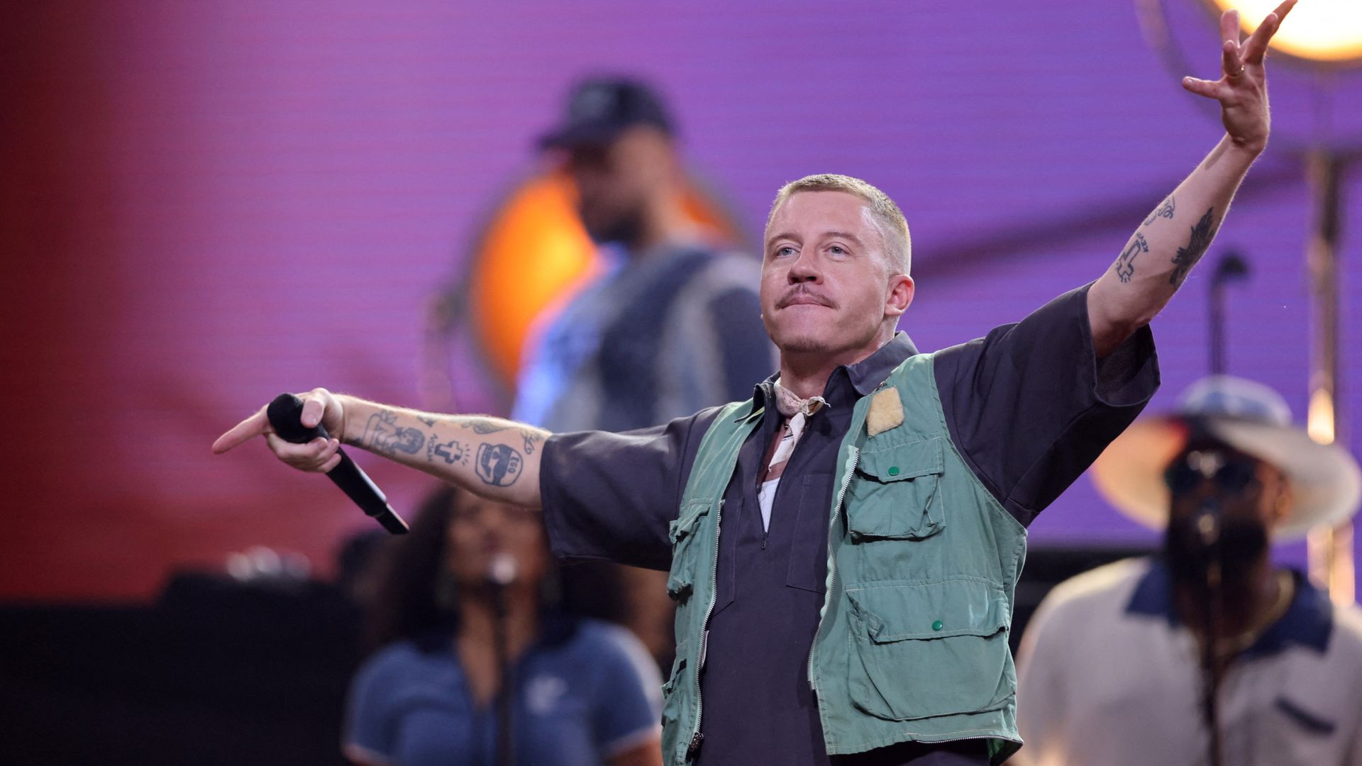 Macklemore ‘removed’ from Ed Sheeran tour over ‘Free Palestine’ comment