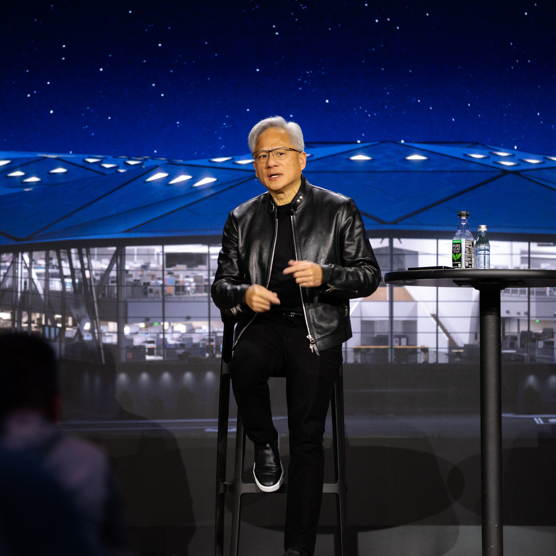 Nvidia’s Jensen Huang Gets Onstage Call From Trump, Who Dismissed A.I. Safety Concerns